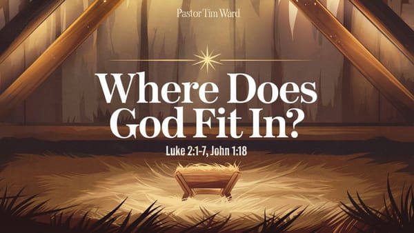 Where Does God Fit In?