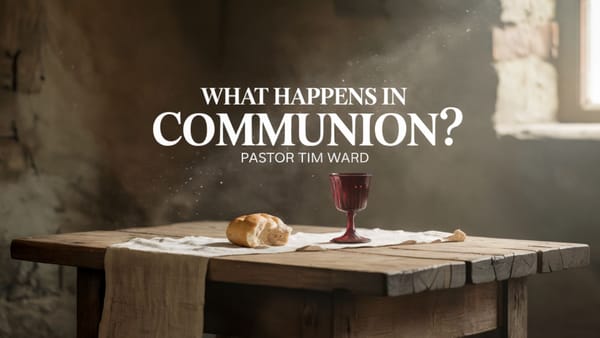 What Happens in Communion?