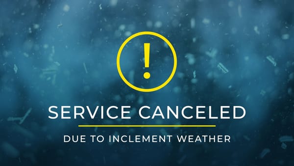 Service Cancelled - November 30th, 2025